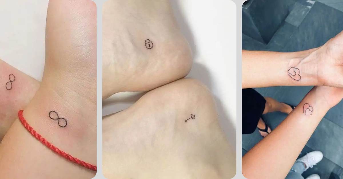 tatuagem de âncora casal