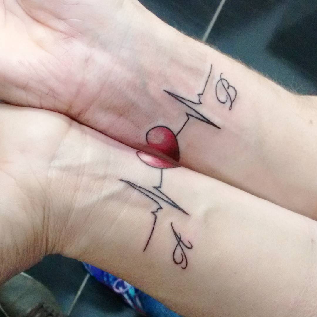 tatuagem combinando casal