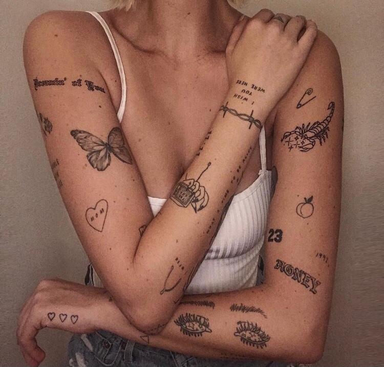 tatuagem delicada