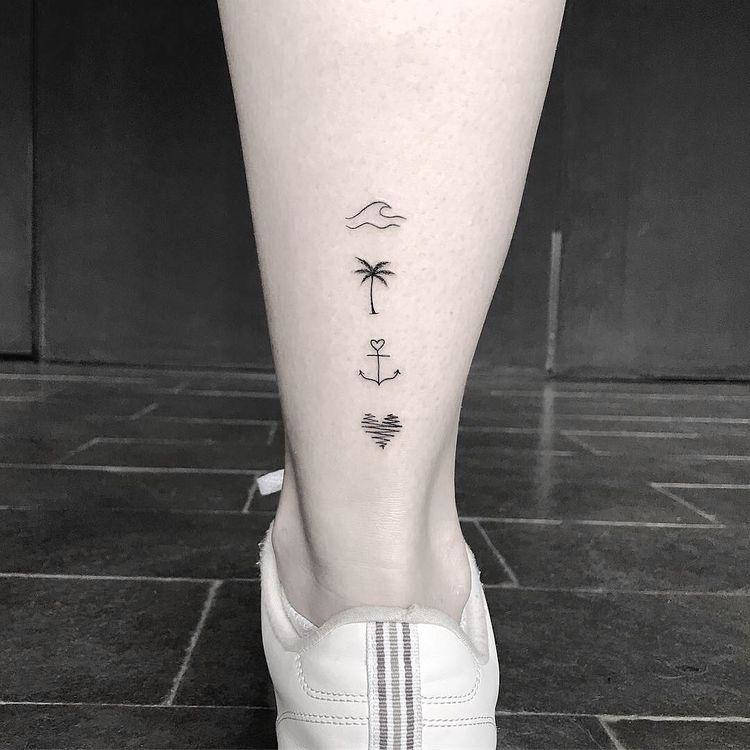 tendências tatuagem 2026 perna