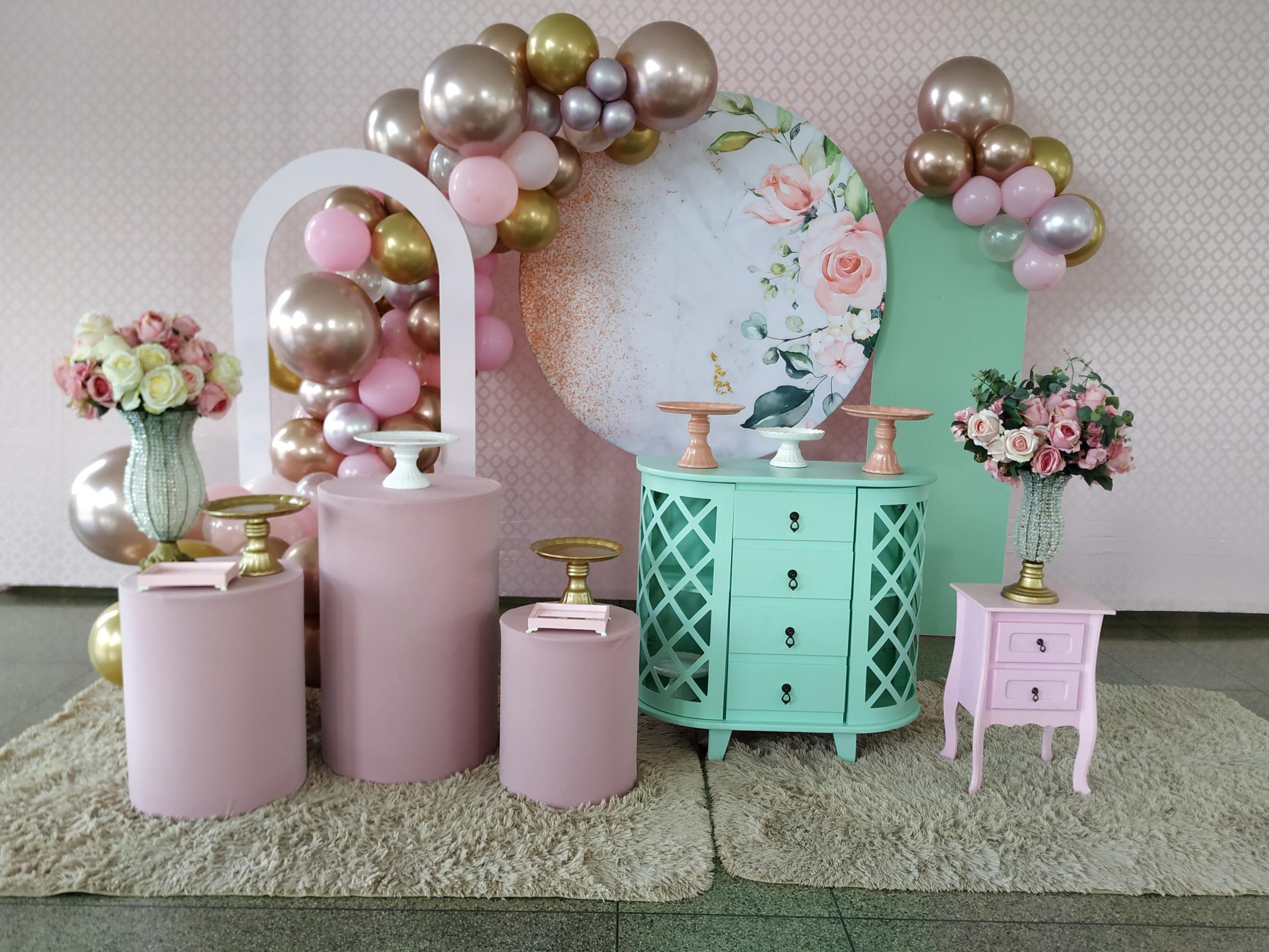 decoração festa com borboletas