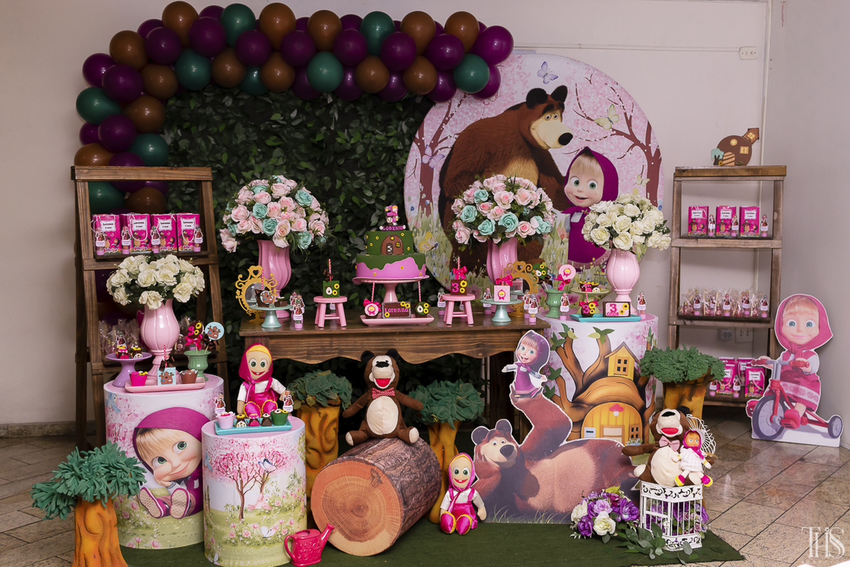 decoração festa infantil 3 anos feminina