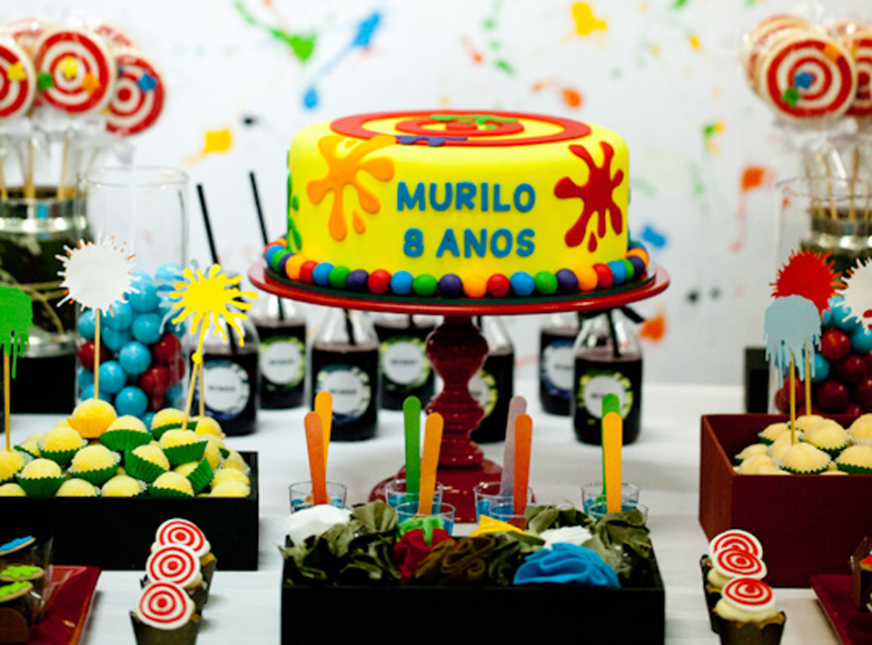 ideias festa menino 8 anos