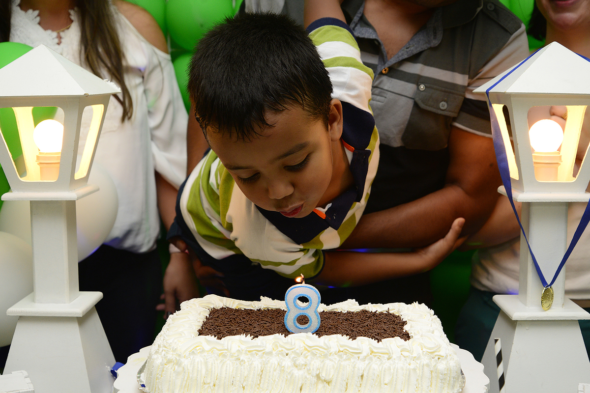 ideias festa menino 8 anos
