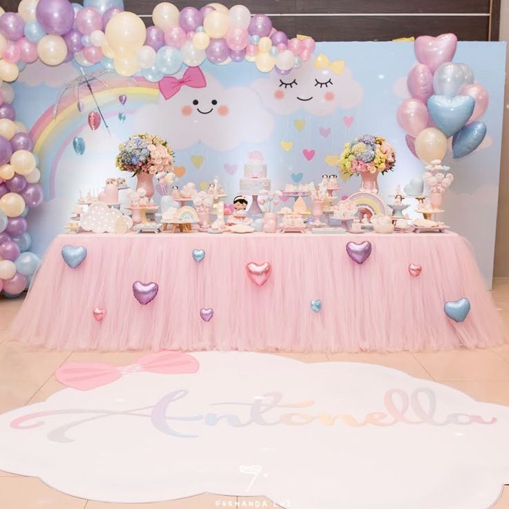 aniversário de 1 ano menina
