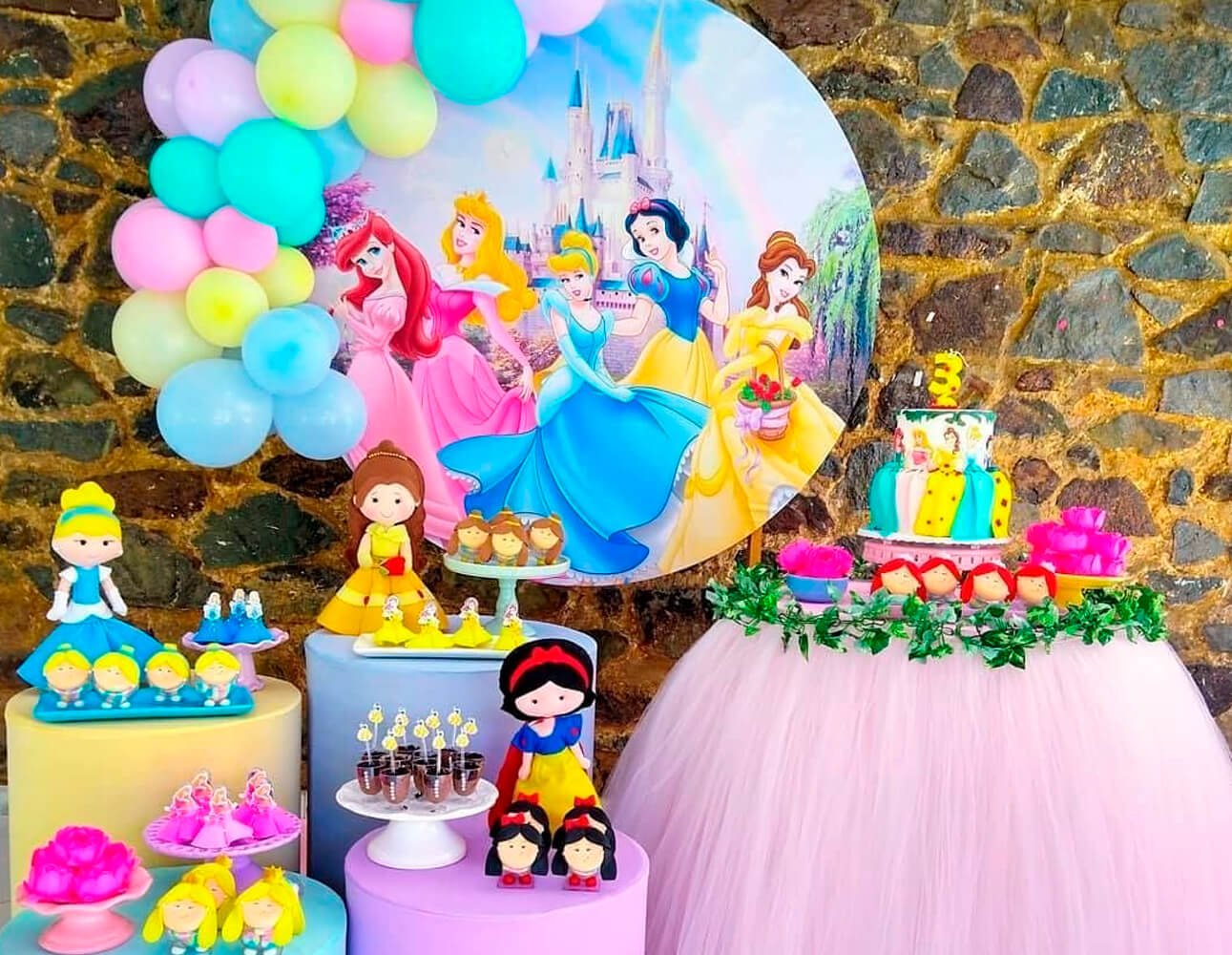 decoração festa infantil criativa