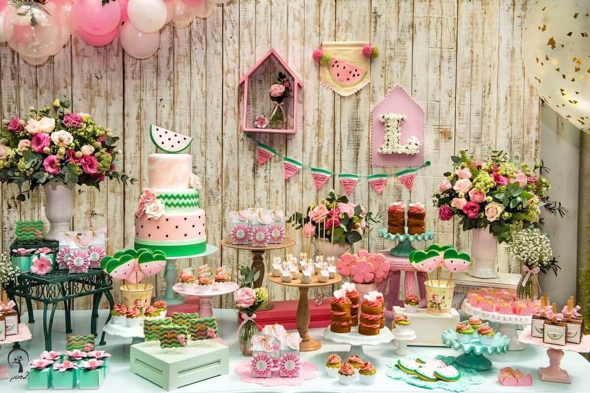 decoração festa infantil criativa