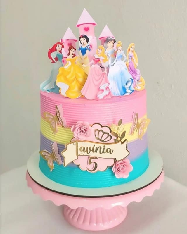 temas de bolo para menina