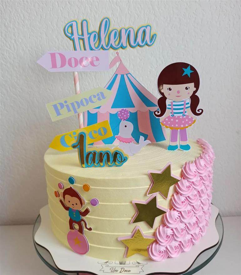 bolo infantil simples e bonito