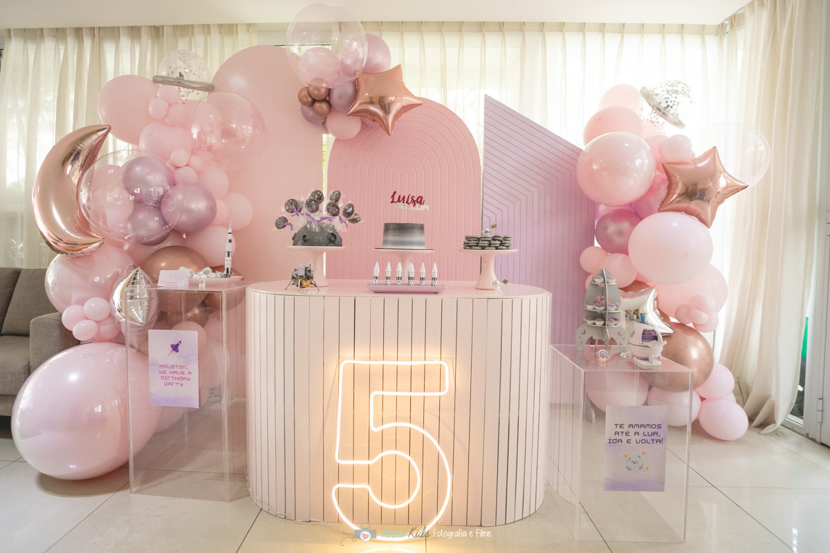 tema sereia aniversário 5 anos