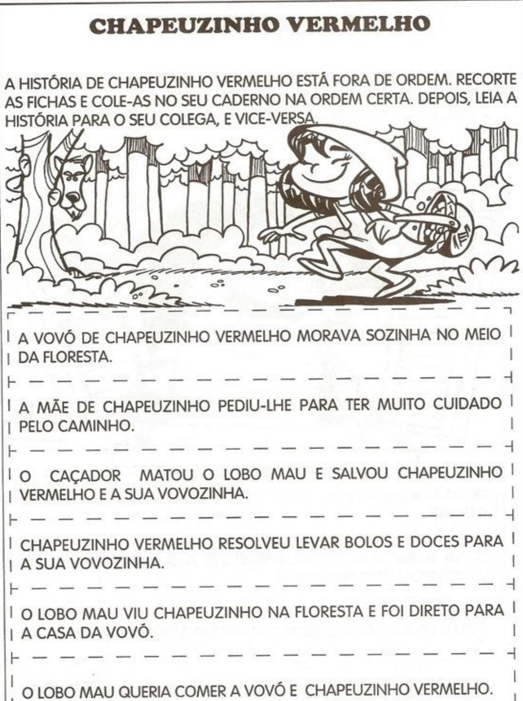 atividades de escrita segmentada 4 ano
