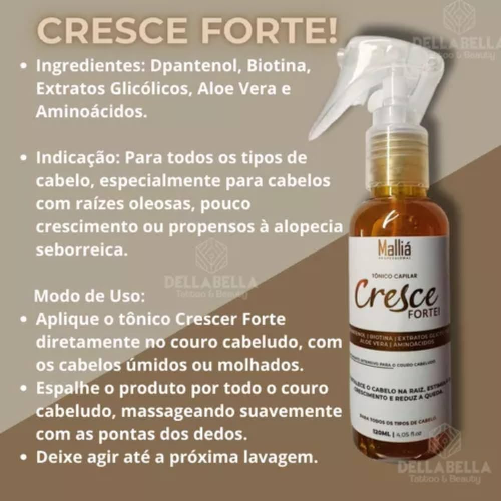 tônico capilar com cafeína