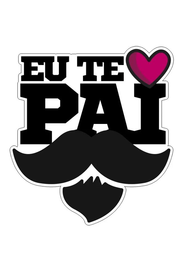 topo de bolo dia dos pais personalizado
