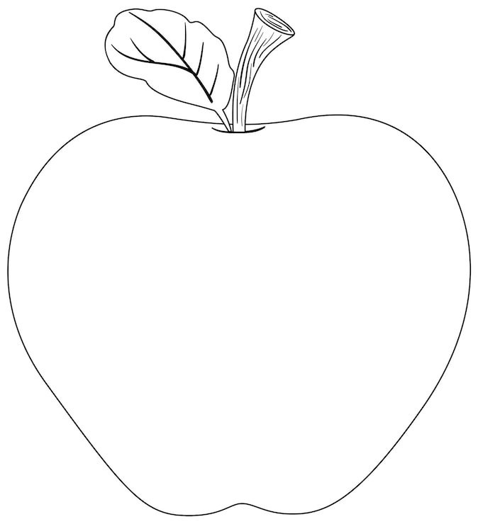 desenhos de frutas para colorir