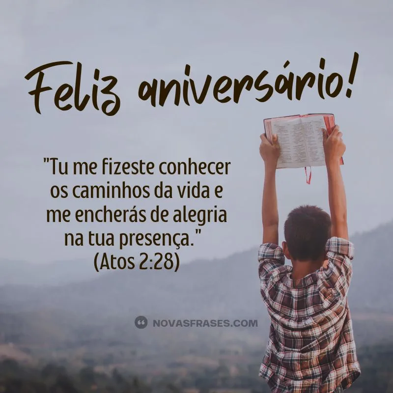 citações bíblicas de aniversário