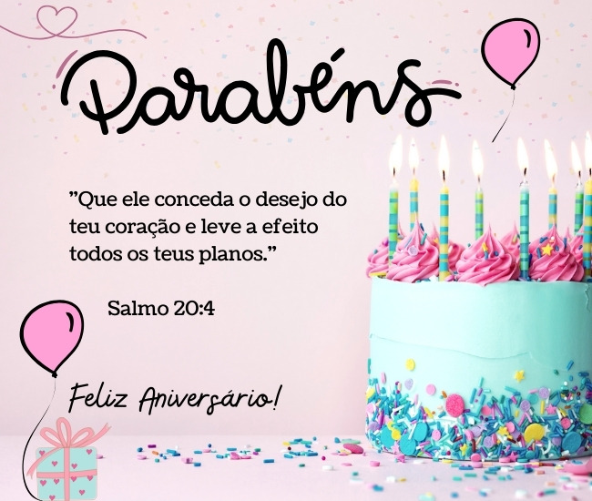 bênçãos bíblicas para aniversário