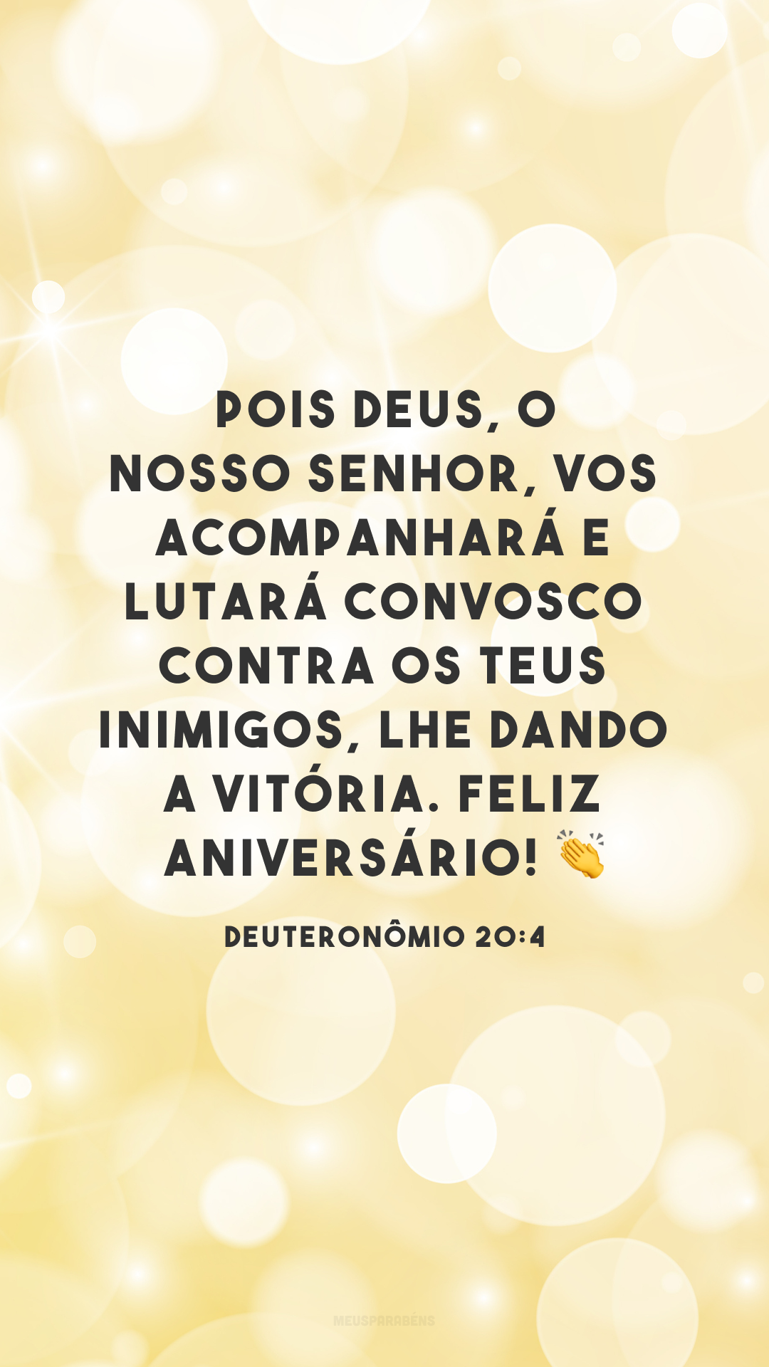 versículos de esperança para aniversário