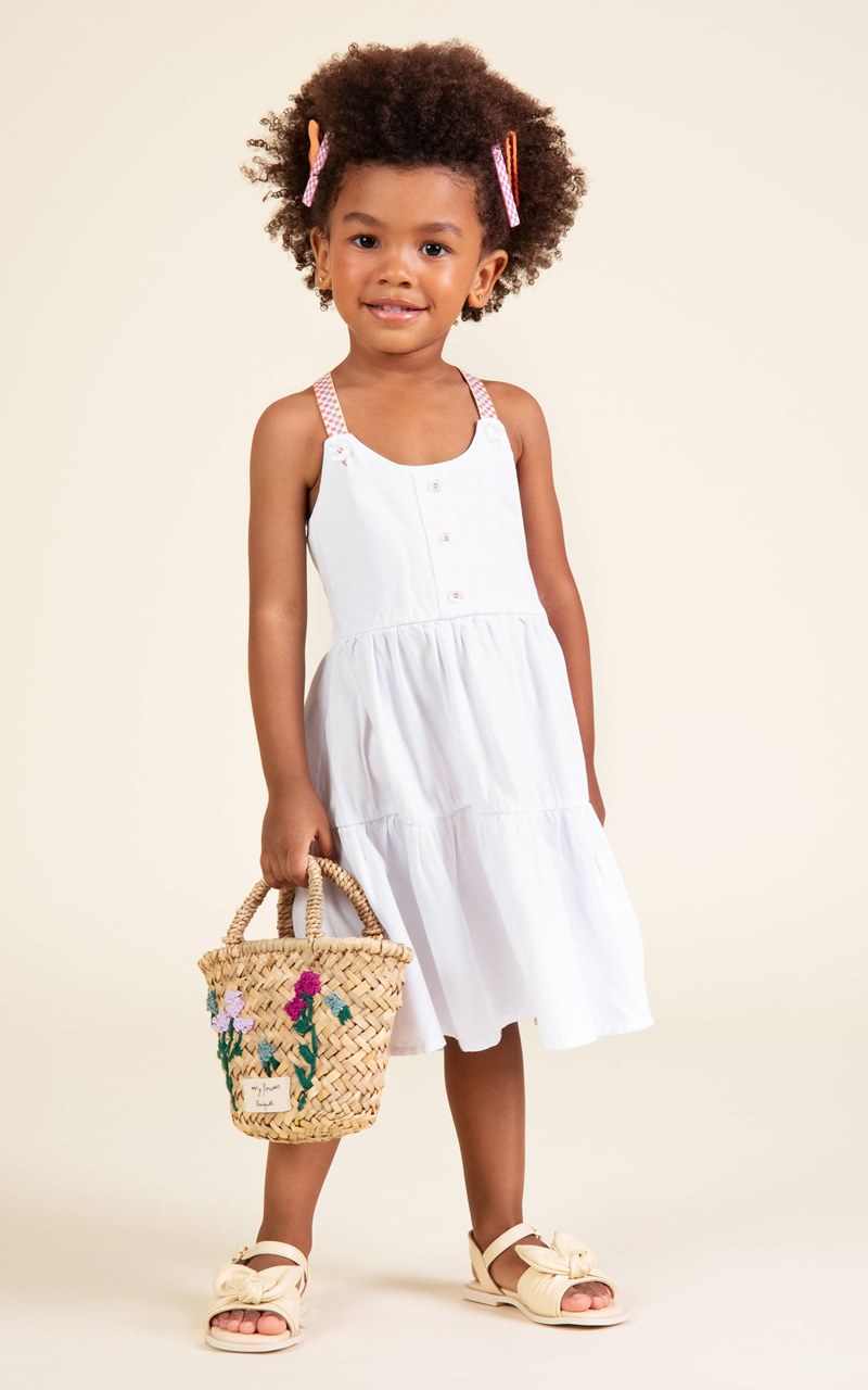 vestido branco para batizado menina