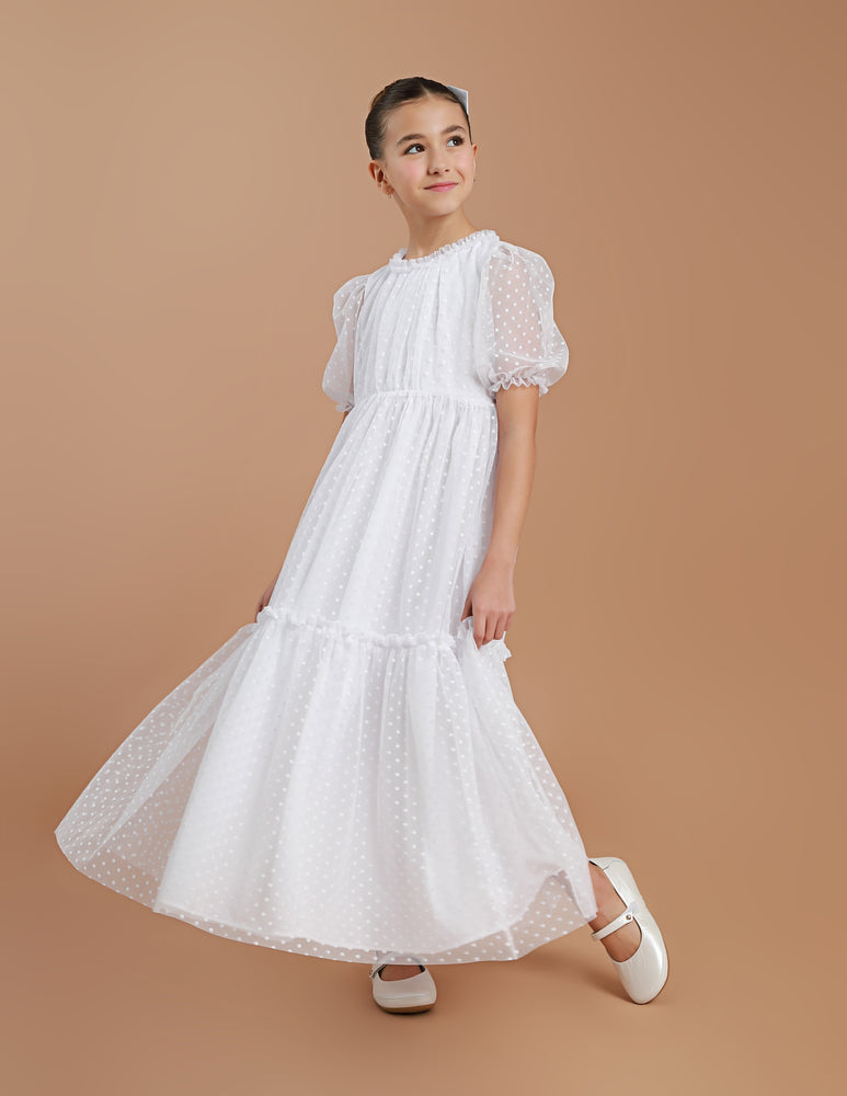 vestido branco infantil 6 anos