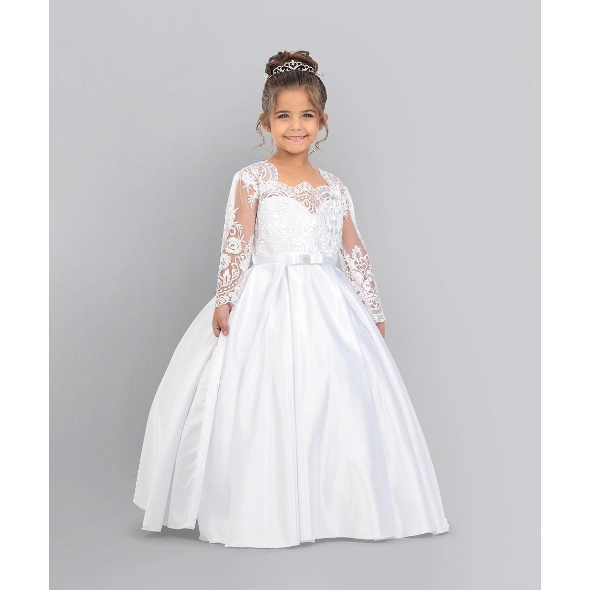 vestido de primeira comunhão