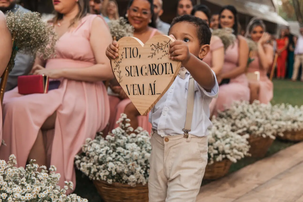 roupa de daminha infantil