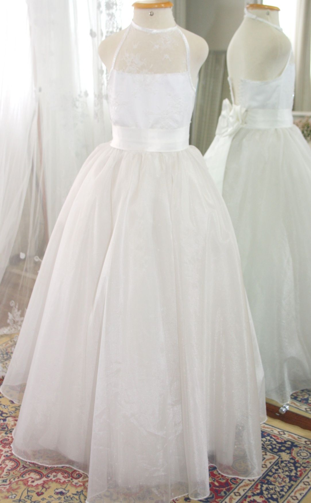 vestido de daminha elegante