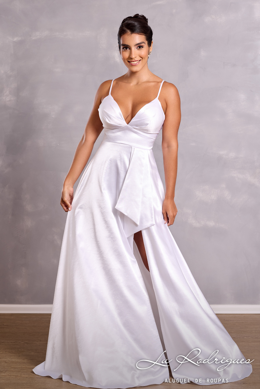 vestido de noiva civil rodado princesa