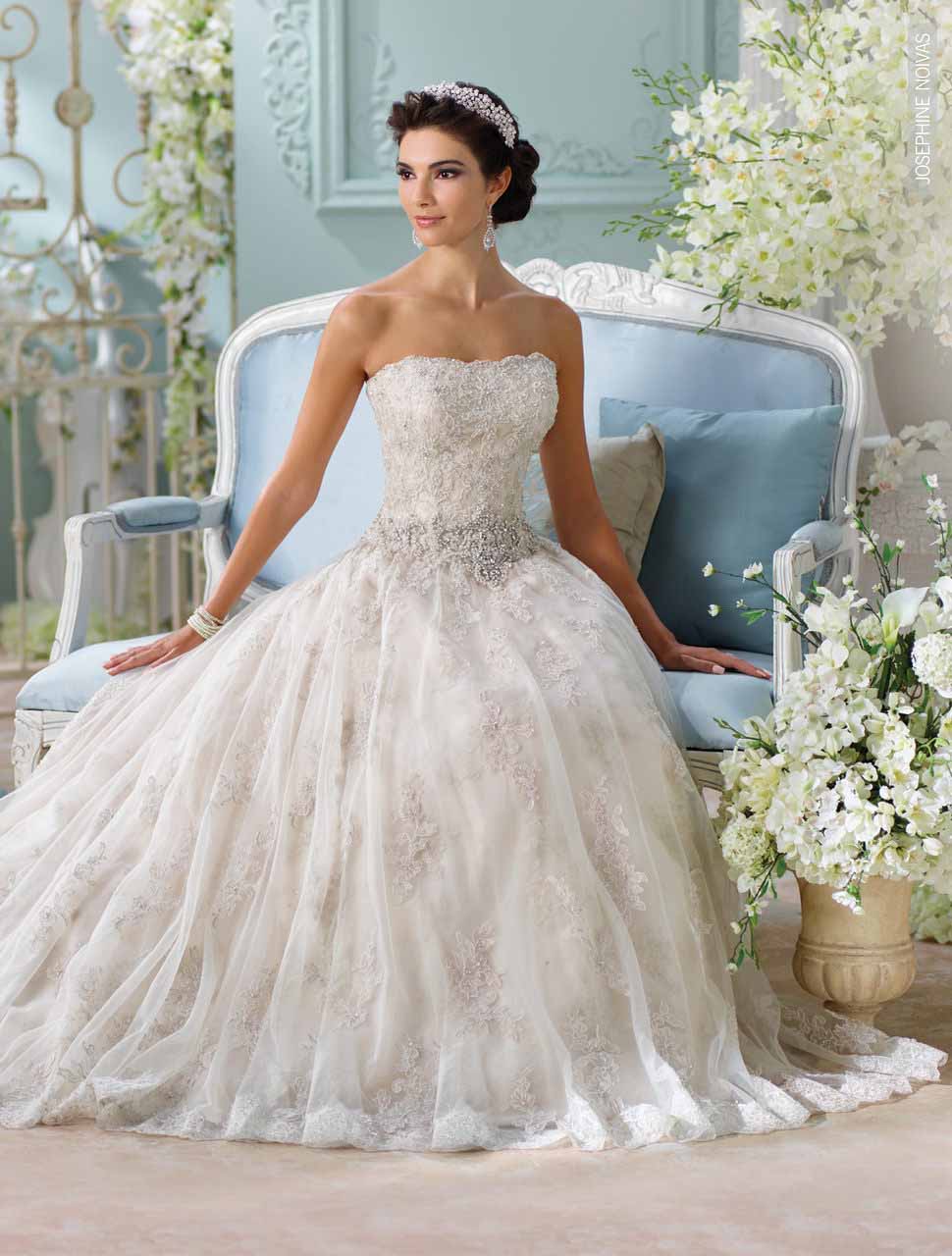 vestido de noiva tomara que caia zibeline