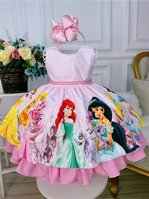 vestido de tule para menina