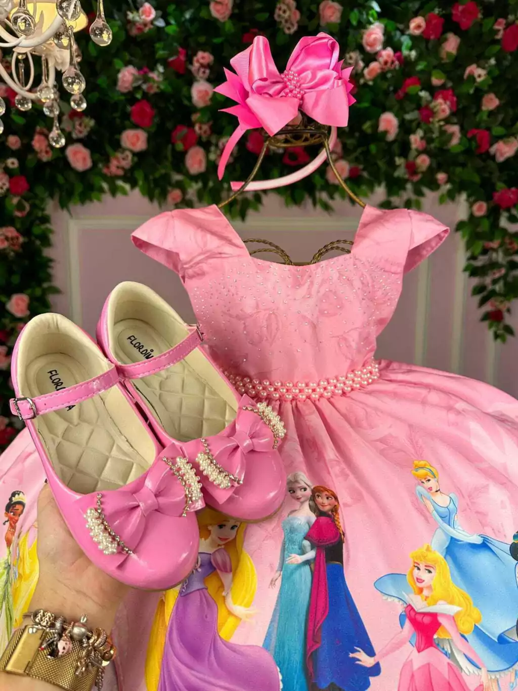 vestido de princesa para festa