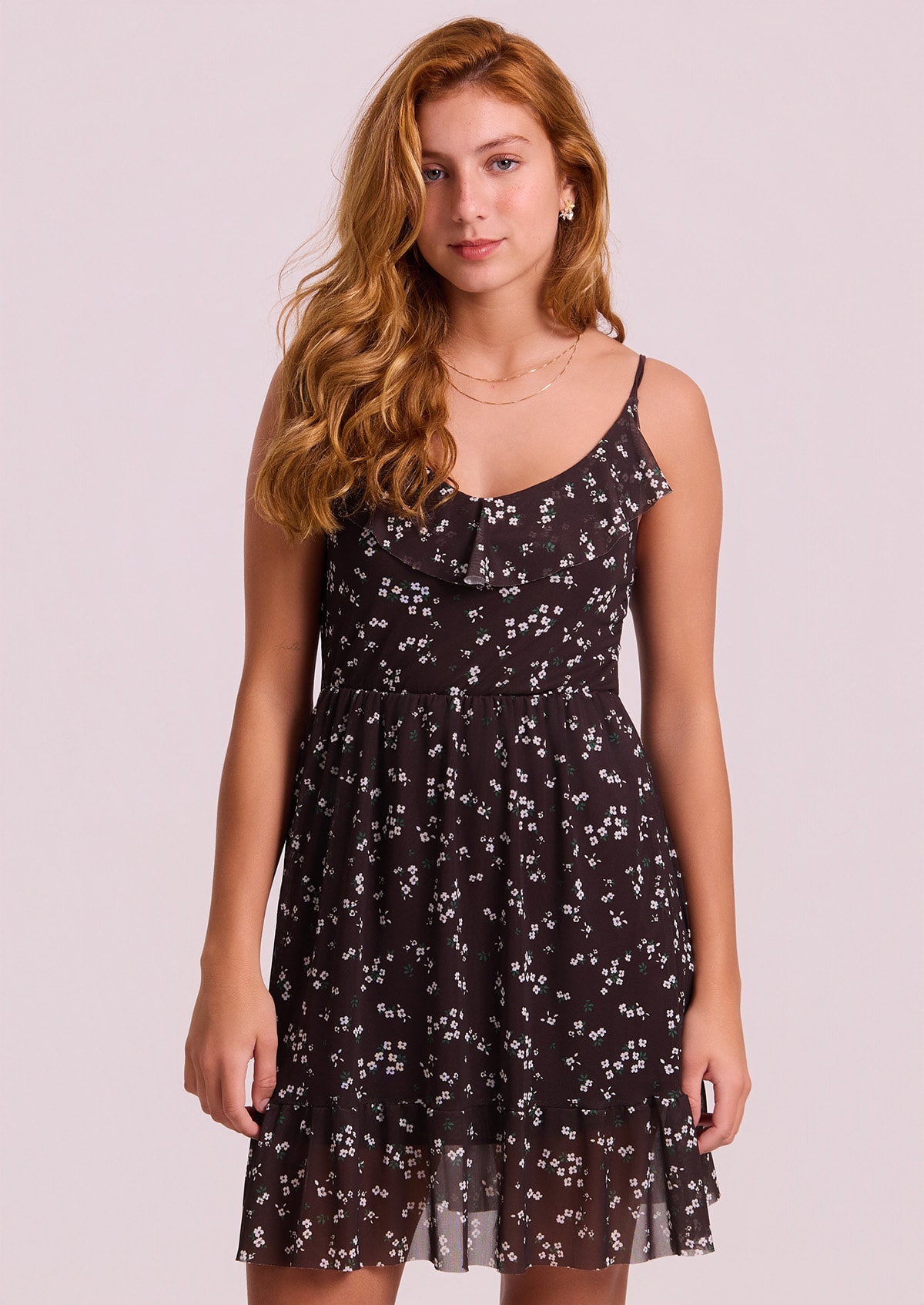 vestido linha A