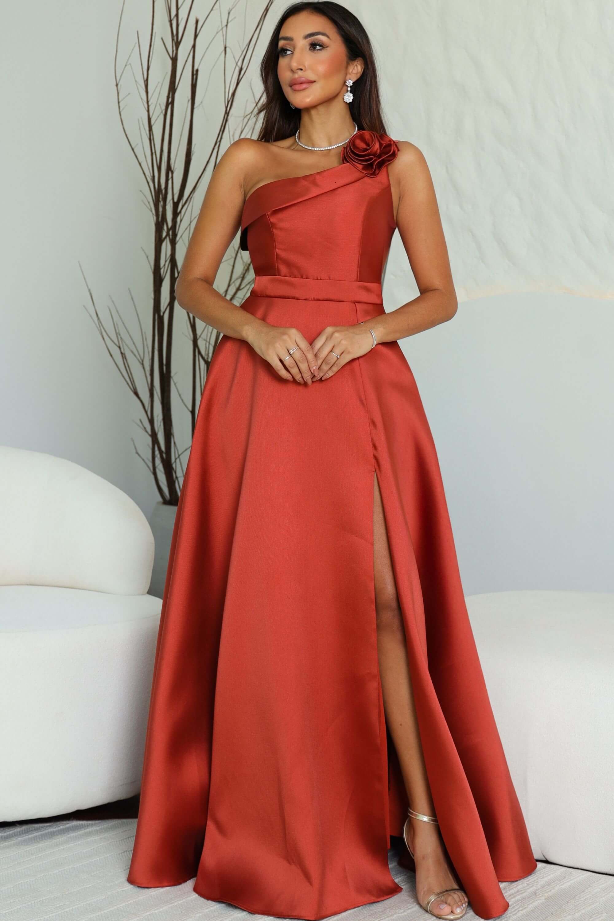 vestido de madrinha cores terrosas