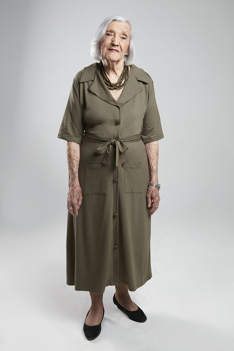 roupa confortável para senhora de 90 anos
