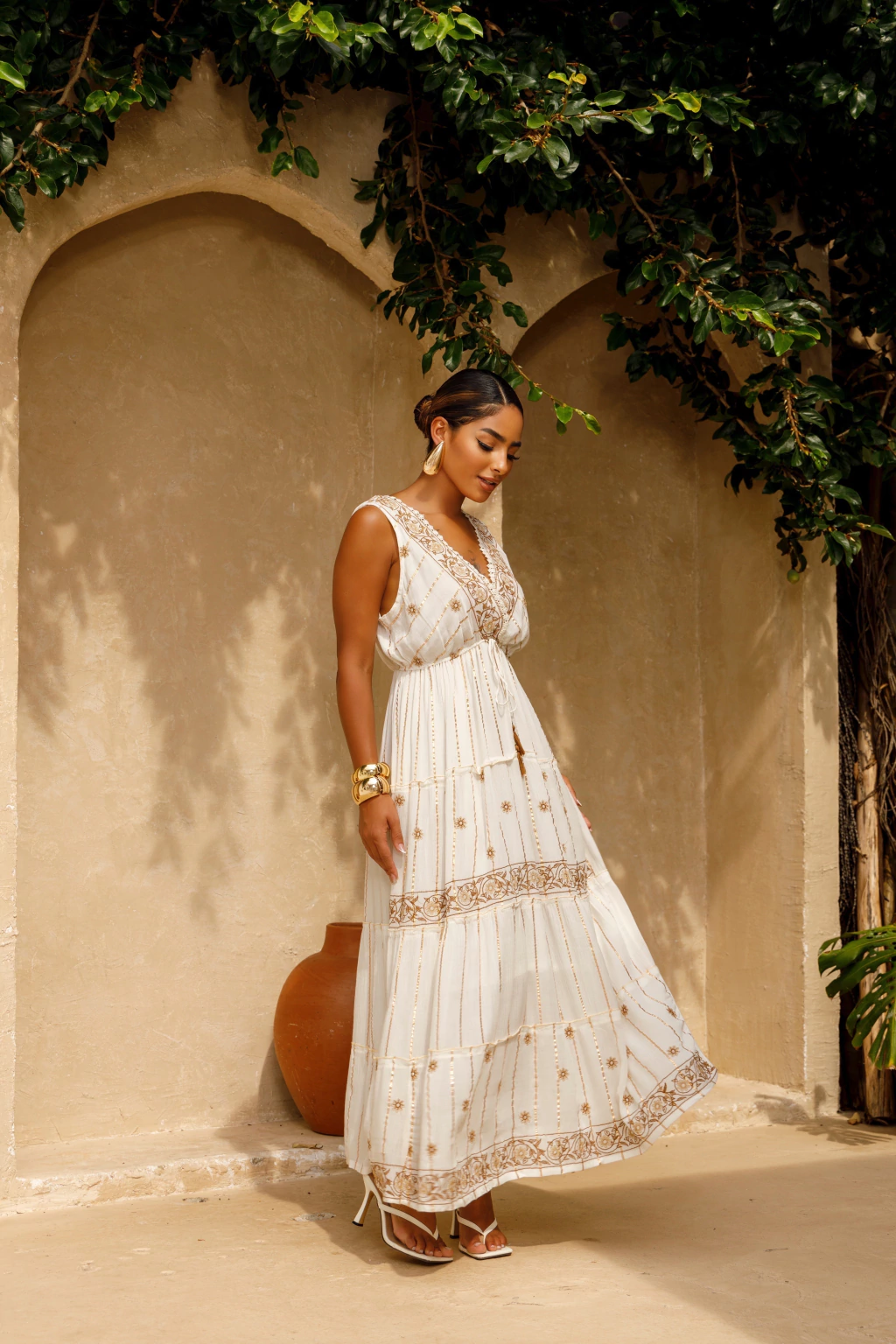 vestido boho indiano