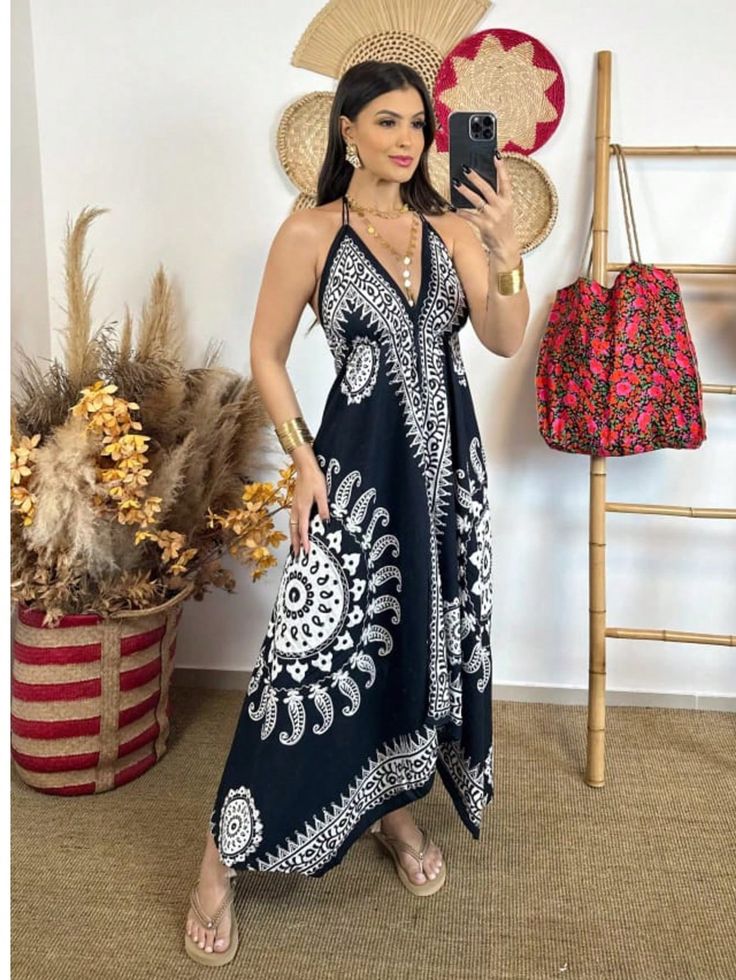 vestido indiano com bordado