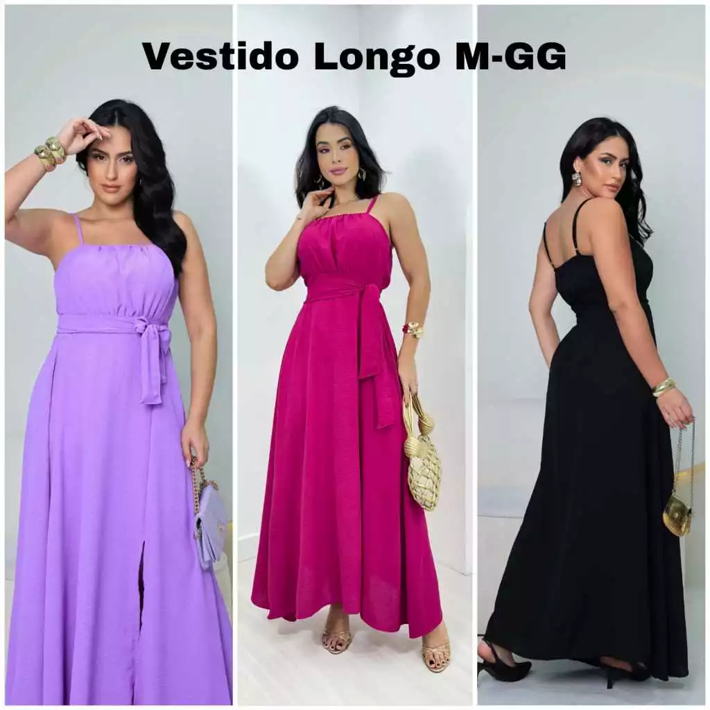 vestidos longos elegantes